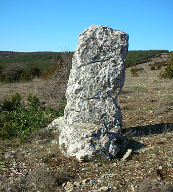 menhir de l'Escandorgue Ã  Soulagets 