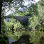 l'ancien pont à Navacelles